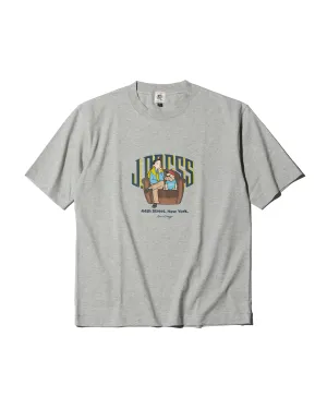 AARON CHANG IVY BOY CREW NECK T SHIRT - GREY