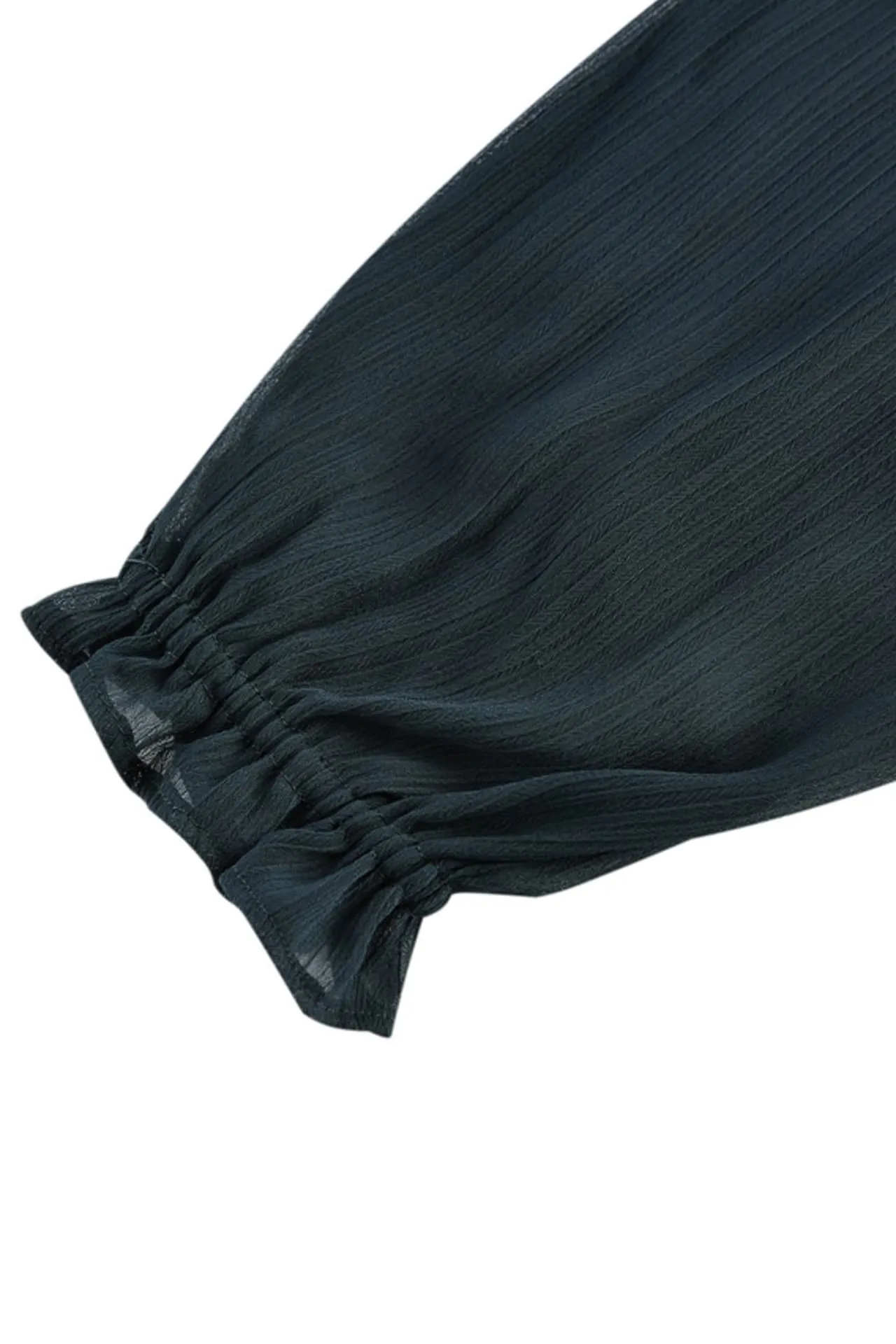 Layered Hem Chiffon Dress