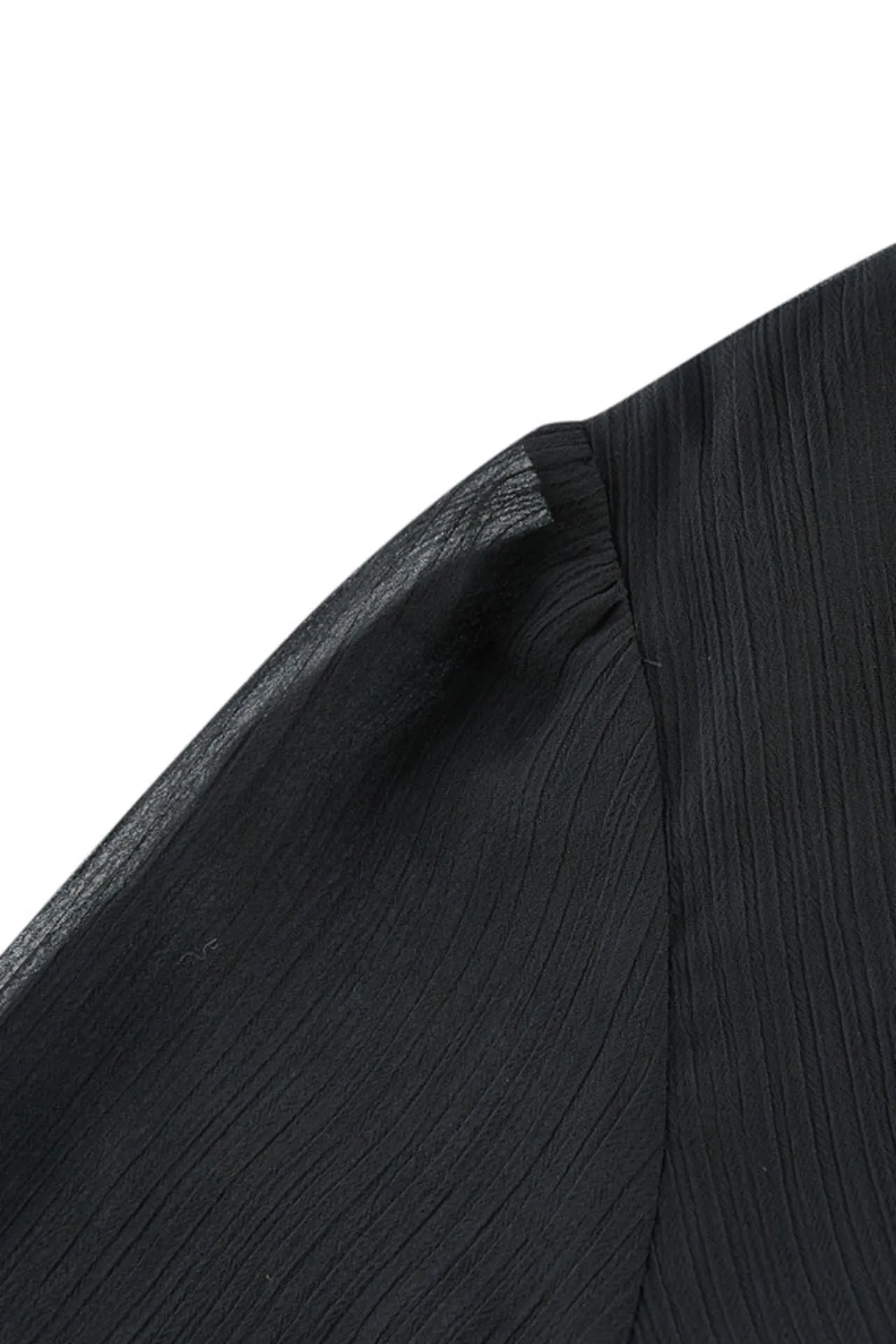 Layered Hem Chiffon Dress