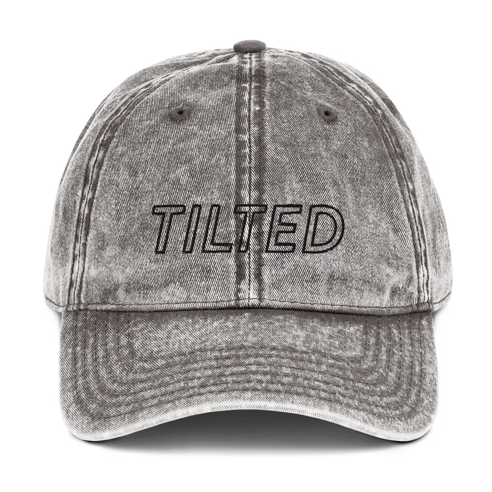 Tilted | Vintage Denim Cap