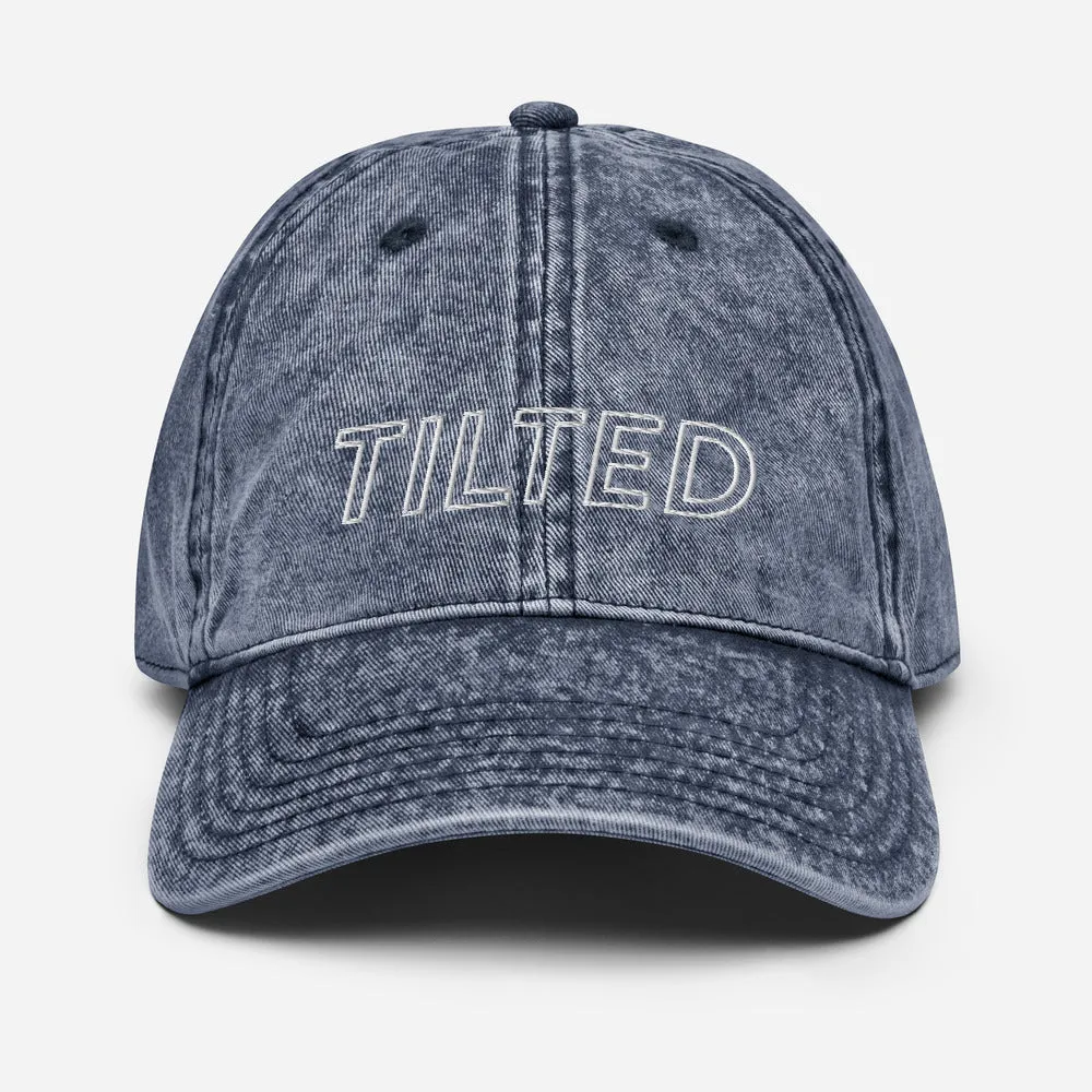 Tilted | Vintage Denim Cap