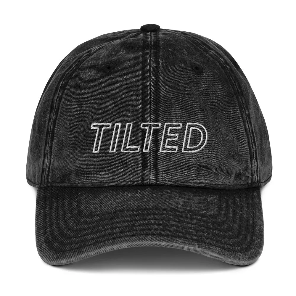 Tilted | Vintage Denim Cap