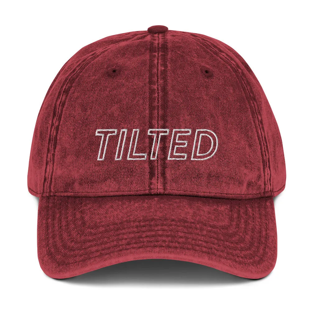 Tilted | Vintage Denim Cap