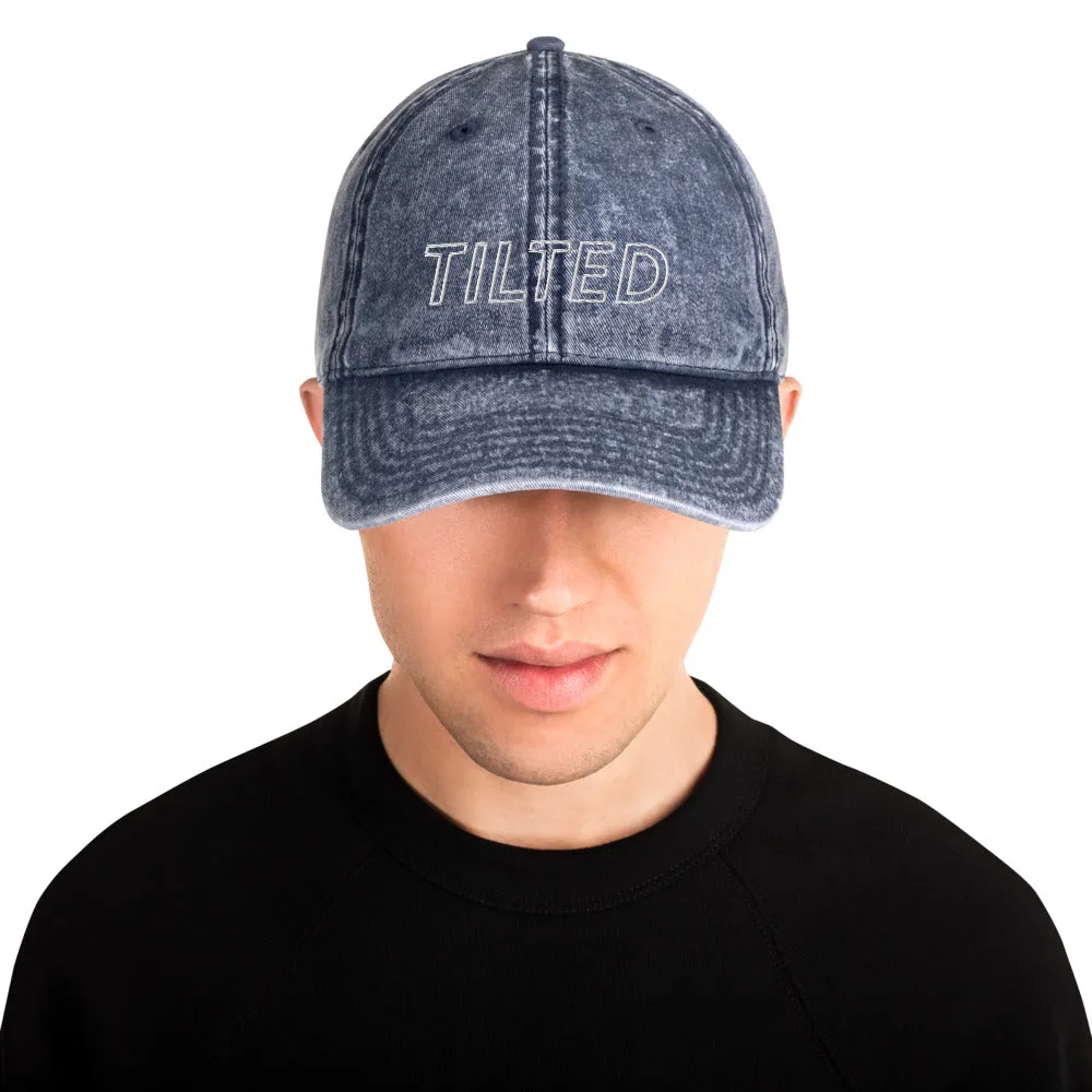 Tilted | Vintage Denim Cap