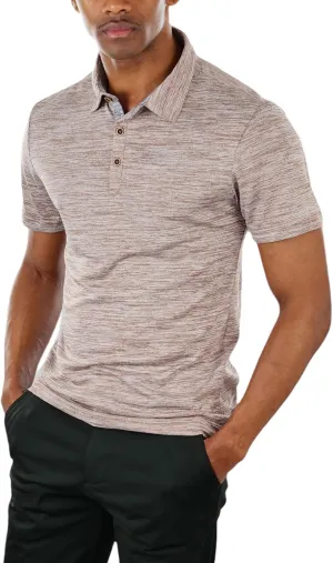 ToBeInStyle Men's Classic Short Sleeve Active Polo Shirt