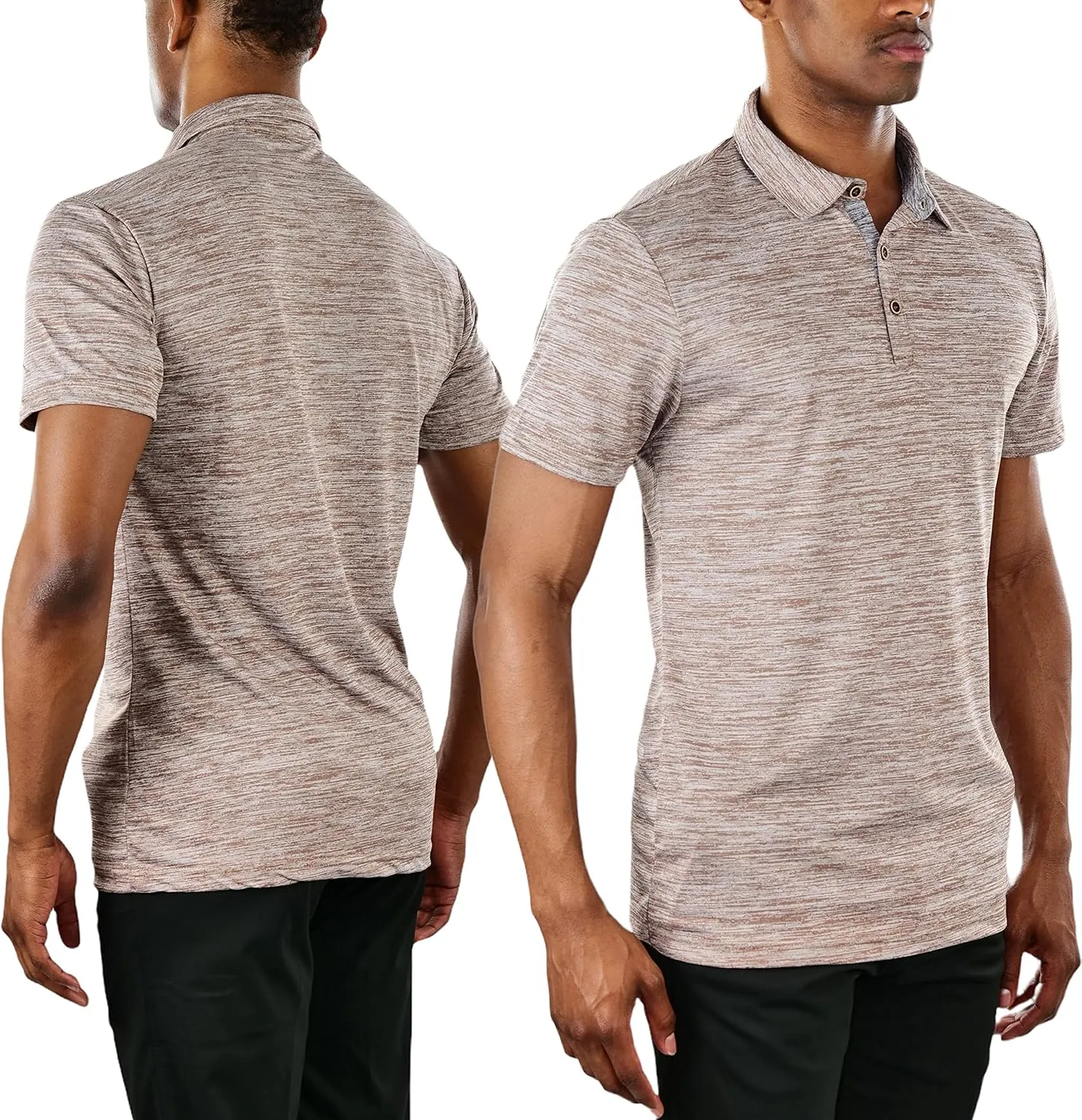ToBeInStyle Men's Classic Short Sleeve Active Polo Shirt