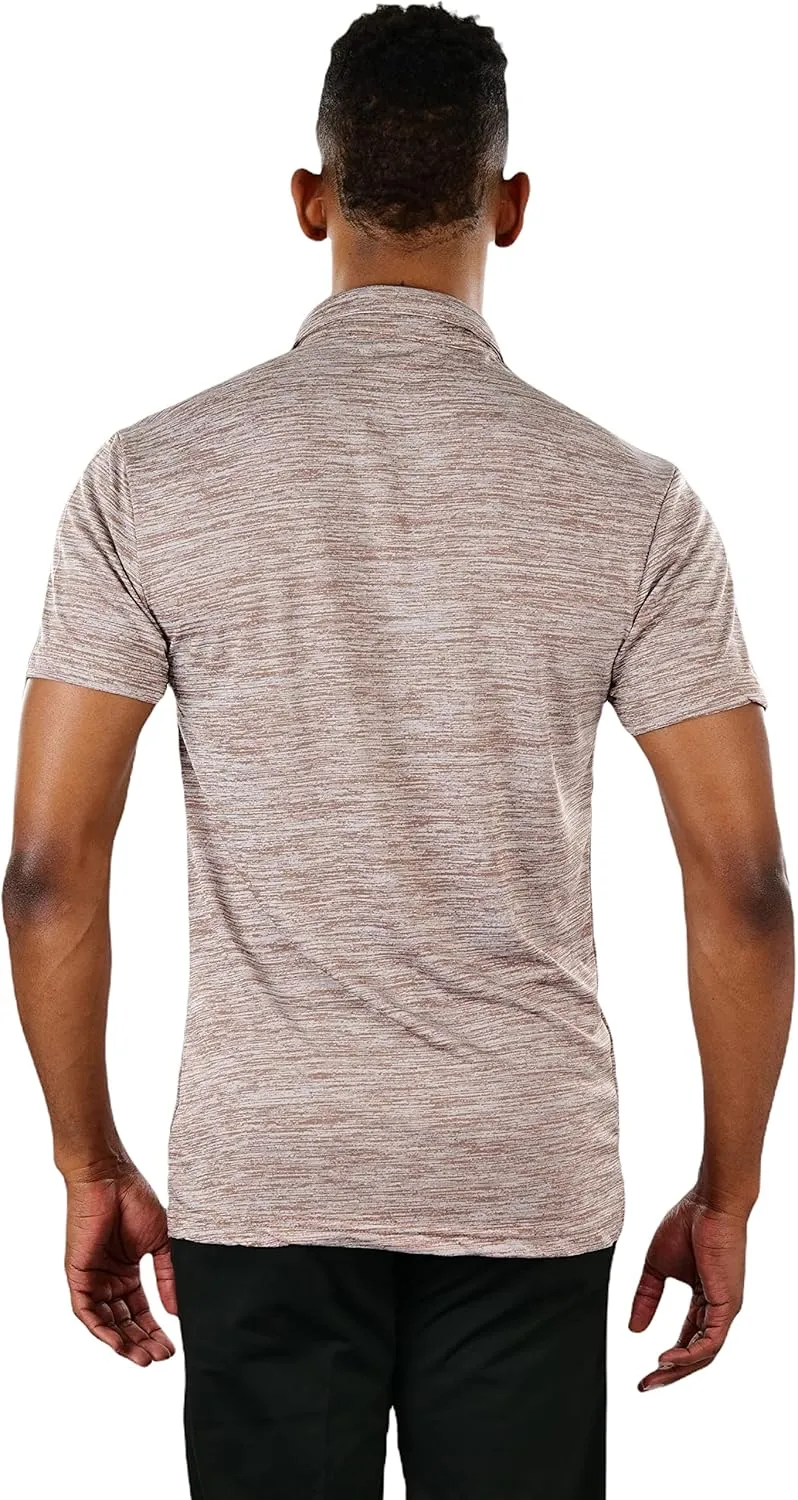 ToBeInStyle Men's Classic Short Sleeve Active Polo Shirt