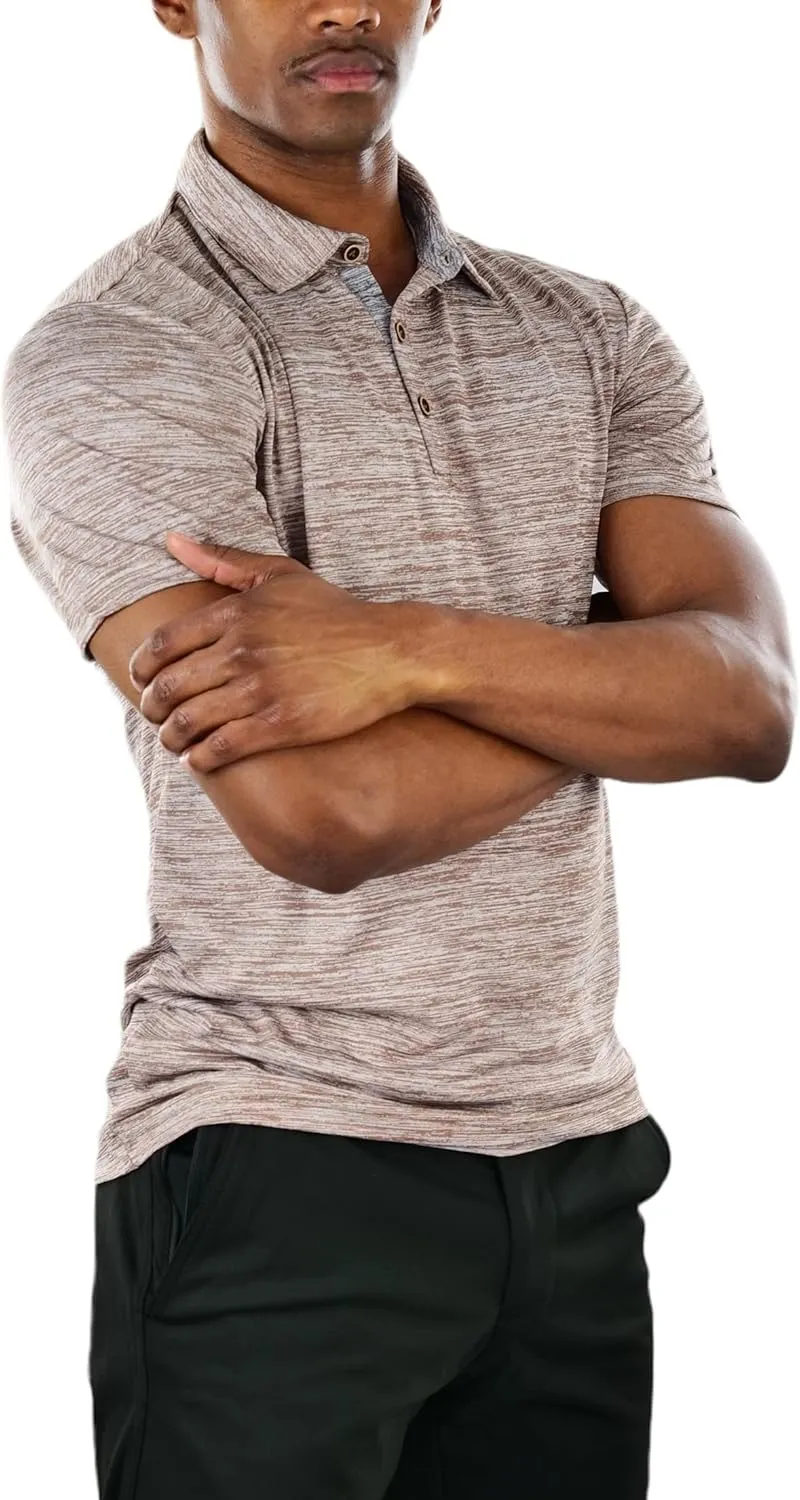 ToBeInStyle Men's Classic Short Sleeve Active Polo Shirt